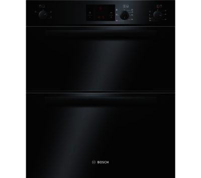 BOSCH  HBN13B261B Electric Built-under Double Oven - Black